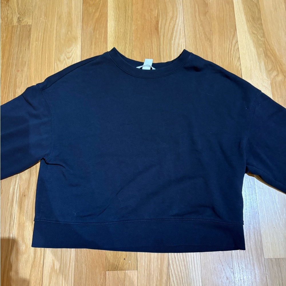 H&M Navy Blue Sweatshirt